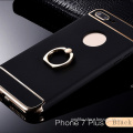 new arrival 3 in1 ring buckles cover for iphone 7 for iphone 7 plus back case